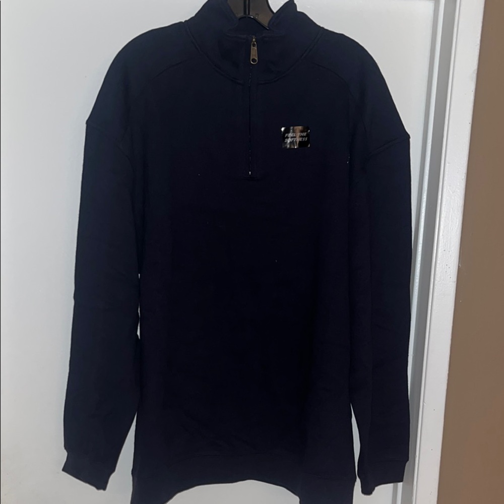 Men's Navy Half-Zip jacket